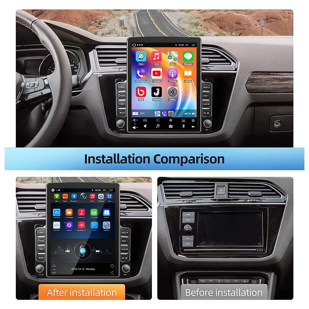 2+64G Double Din Car Stereo for Ford F150 1997-2004 Radio