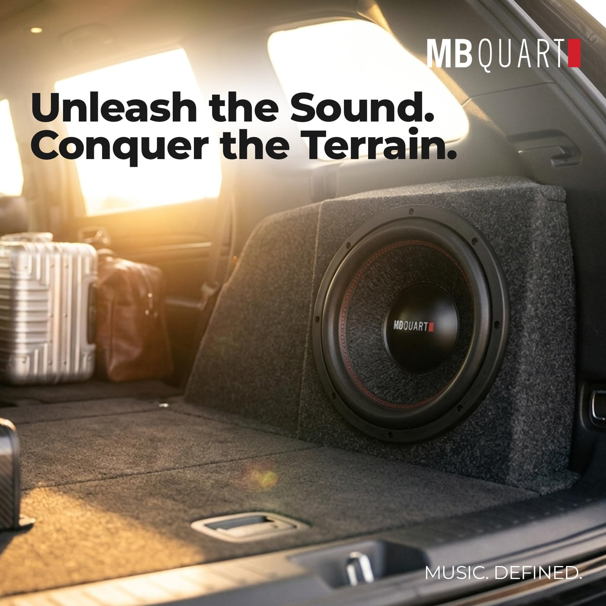 MB Quart Reference 12 Inch 2000W 4 Ohm DVC Car Audio Subwoofer