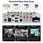 JOYING 11.5 Inch Double Din Car Stereo 2K QLED Touch Screen with Wireless CarPaly & Android Auto, Android 13 Radio 12GB+256GB Head Unit, GPS Navigation, Bluetooth, 5G WiFi, DSP, SWC(JY-UTD12N12)