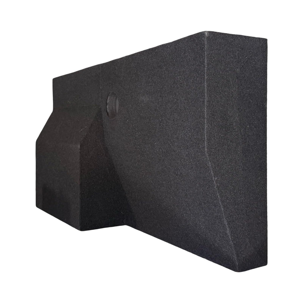 Custom Single 10" Subwoofer Enclosure Compatible with 2022-2026 Tundra Crew Max- Under Seat Sealed Sub Box- Custom Fit-Black