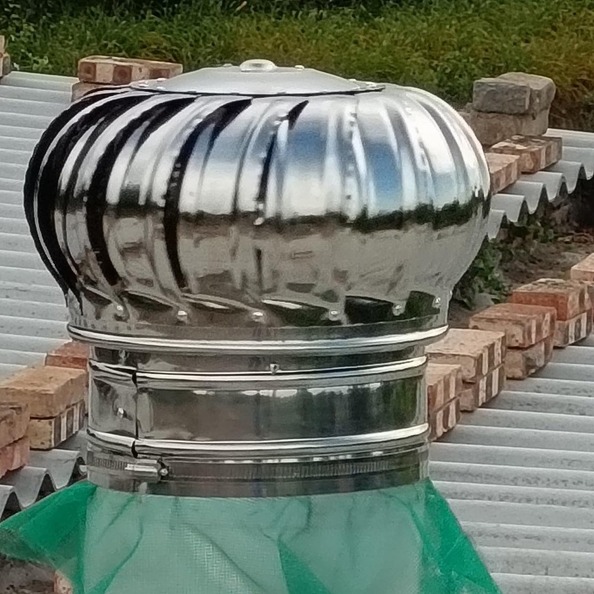 Round Wind Powered Ventilator(7.9 in/200mm)