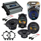 Harmony Audio Fits 1995-2000 Chevy CK Pickup Speaker Amp Bundle R5 R46