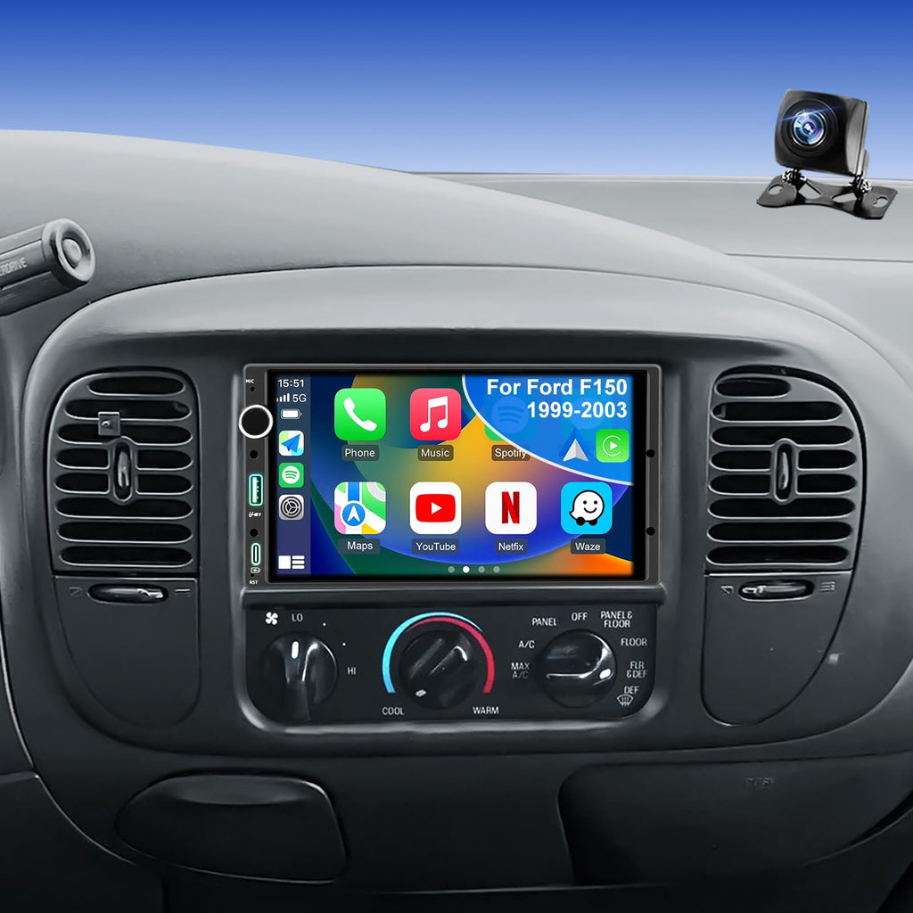 4Core 64G Car Radio for Ford F150 1999-2003, F250 F350 F450 F550 1998-2004