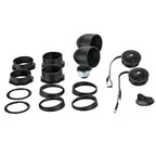 Kicker Classic 51KSS6504 Component Speaker System, 2-Way Design, Two - 6.5" Woofers, 1" Tweeters, External 12dB Crossovers, 125 Watts RMS, 250 Peak (Renewed)