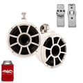 Wet Sounds REV10 10 in White Speakers Compatible with Nautique FC5