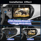 [4+128G] Car Radio for Toyota Prius C 2012 2013 2014 Carplay & Android Auto