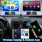 2+64G Car Radio for Nissan Rogue 9 inch Touch Screen 2008-2020 Stereo,Wireless Carplay/Andriod Auto/Bluetooth/WiFi//EQ Audio/AM/FM/Navigation/AHD Camera