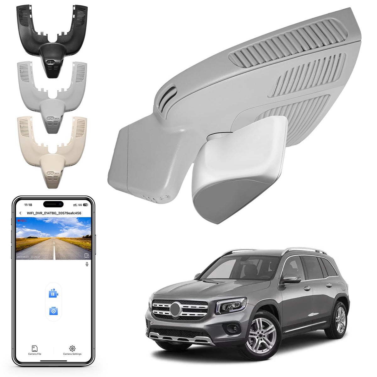 Mangoal STARVIS 2 Dash Cam for Mercedes-Benz GLE 2020-2026 & GLS 2020-2026