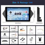 Inefala 4+128G Radio for Honda Acura MDX 2007-2013 Android 15 Stereo