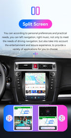 Android 14 Car Stereo for Subaru Legacy Outback (2015-2019), 8 Core 4G+64G GPS Navigation with 9.7 inch QLED Touchscreen via Carplay |Android Auto EQ SWC Bluetooth5.4 WiFi TPMS OBD2