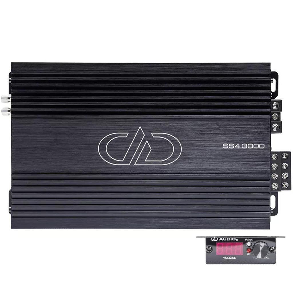DD Audio SS4.3000 4-Channel 4000W Total Class D Amplifier
