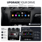 4Core 2+64GB Android 14 Car Radio Stereo for Audi TT MK2 8J 2006-2014, 10.26 Inch Touch Screen Dash Kit with Wireless CarPlay Android Auto GPS Navigation Bluetooth SWC WiFi 5G DSP RDS FM Camera Pleas