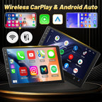 Upgrade 2G+64G Car Stereo for BMW Mini Cooper F55 F56 F57 2014-2019 (5 Door Without OEM Nav Screen) with Wireless Carplay/Android Auto - 9 Inch Android Touchscreen Radio with WiFi, GPS, EQ, SWC
