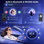 9.7 Inch Car Radio Stereo for Buick Enclave 2008-2012 with Wireless Carplay Android Auto Double Din Head Unit Bluetooth GPS SWC FM/RDS Backup Camera