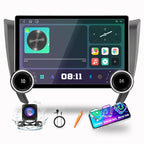 for Nissan Np300 Navara 2015-2025 Display Knobs CarPlay/Android Auto Autoradio Android FM Radio Car Navigation Stereo Pad Player GPS 10.1" QLED Touch Screen Headunit Tablet Quad Core 2G+64G