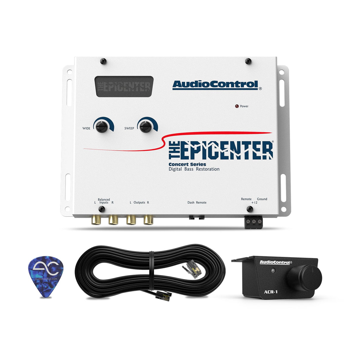 AudioControl The EPICENTER Concert Series Bass Restoration Processor, White