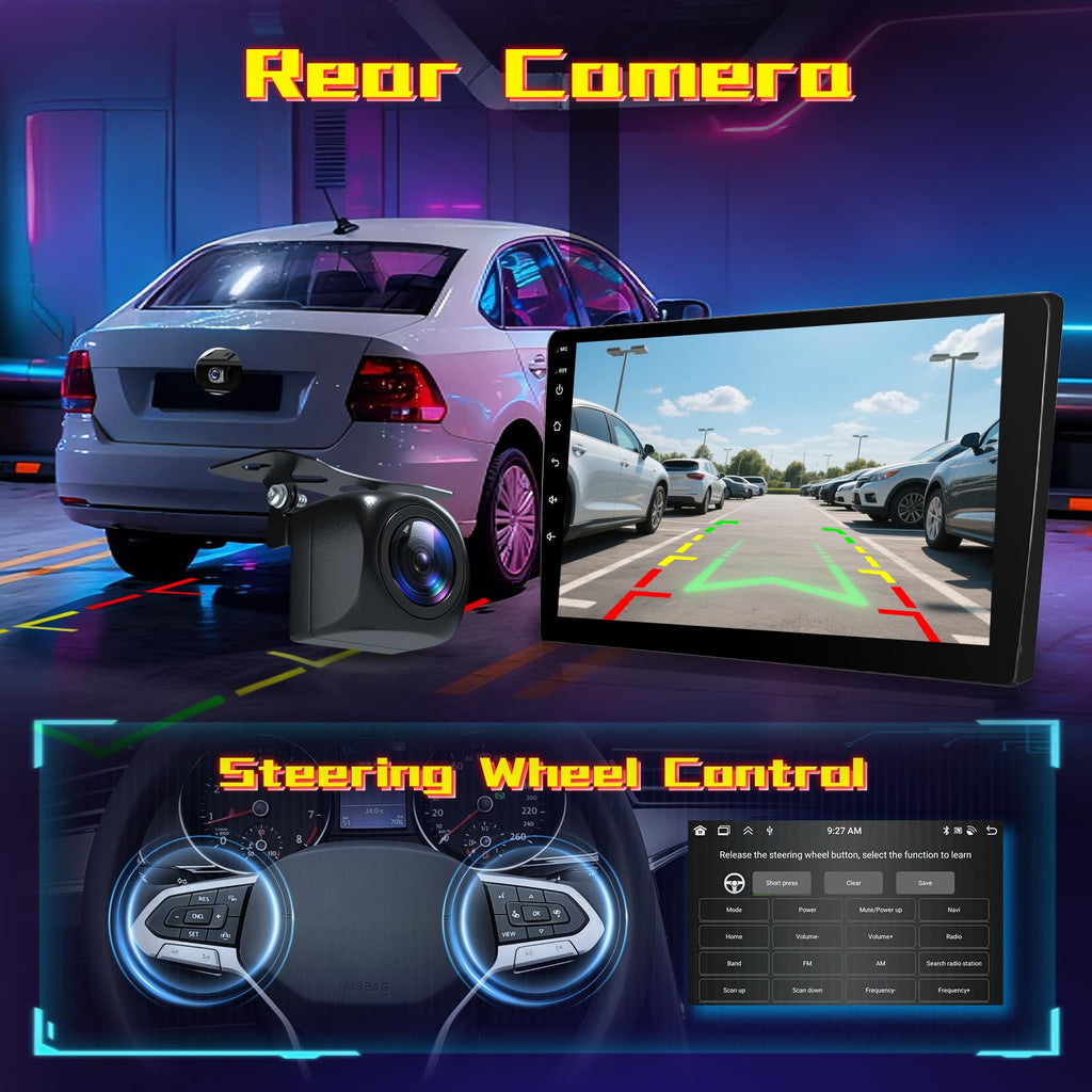 8 Core 6G+128G 9 Inch 1280 * 720P IPS Car Radio for Toyota Camry 2006-2011