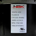 1TDN7 Compatible with Dayton Fasco Fireplace Stove Blower Motor 50747-D401 50CFM 50747-D401 7021-3466