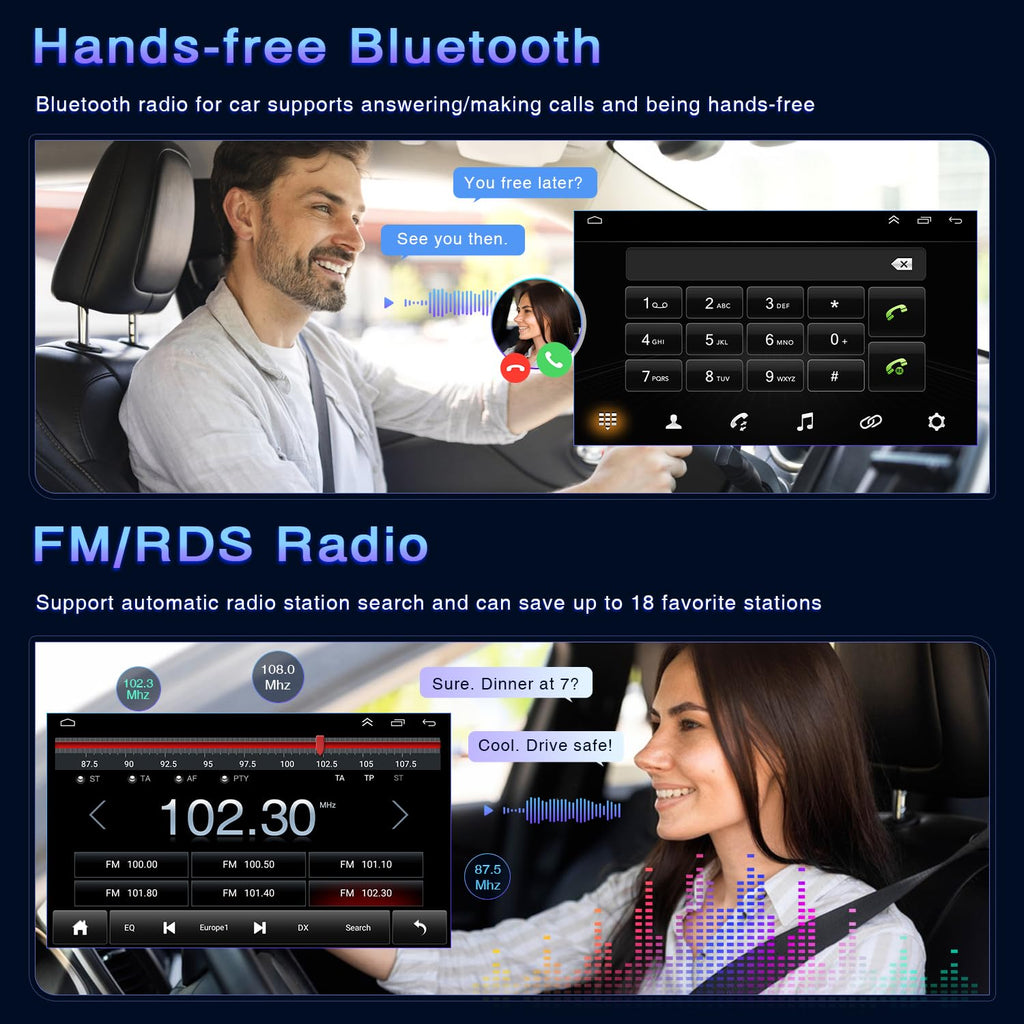 8G+256G Car Radio for Ford Mustang 1994-1998 1999 2000 2001 2002 2003 2004