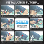 4K Dash Cam for Ram 2500 3500 2019-2026 Model A
