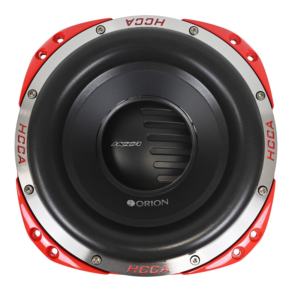 ORION HCCA102 High Performance 10" Subwoofer, 8000W, Dual 2 Ohm