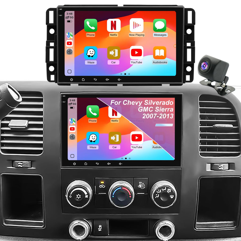 4+64G Car Radio for Chevrolet Chevy Silverado 2007-2013 GMC Sierra Yukon