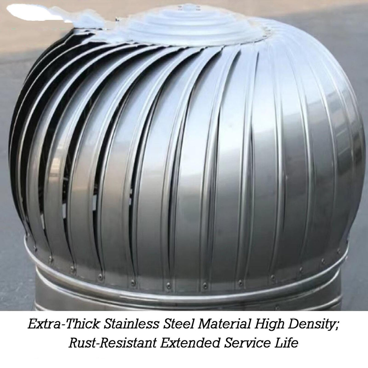 Thickened Whirlybird Air Circulator,Roof Wind Turbines