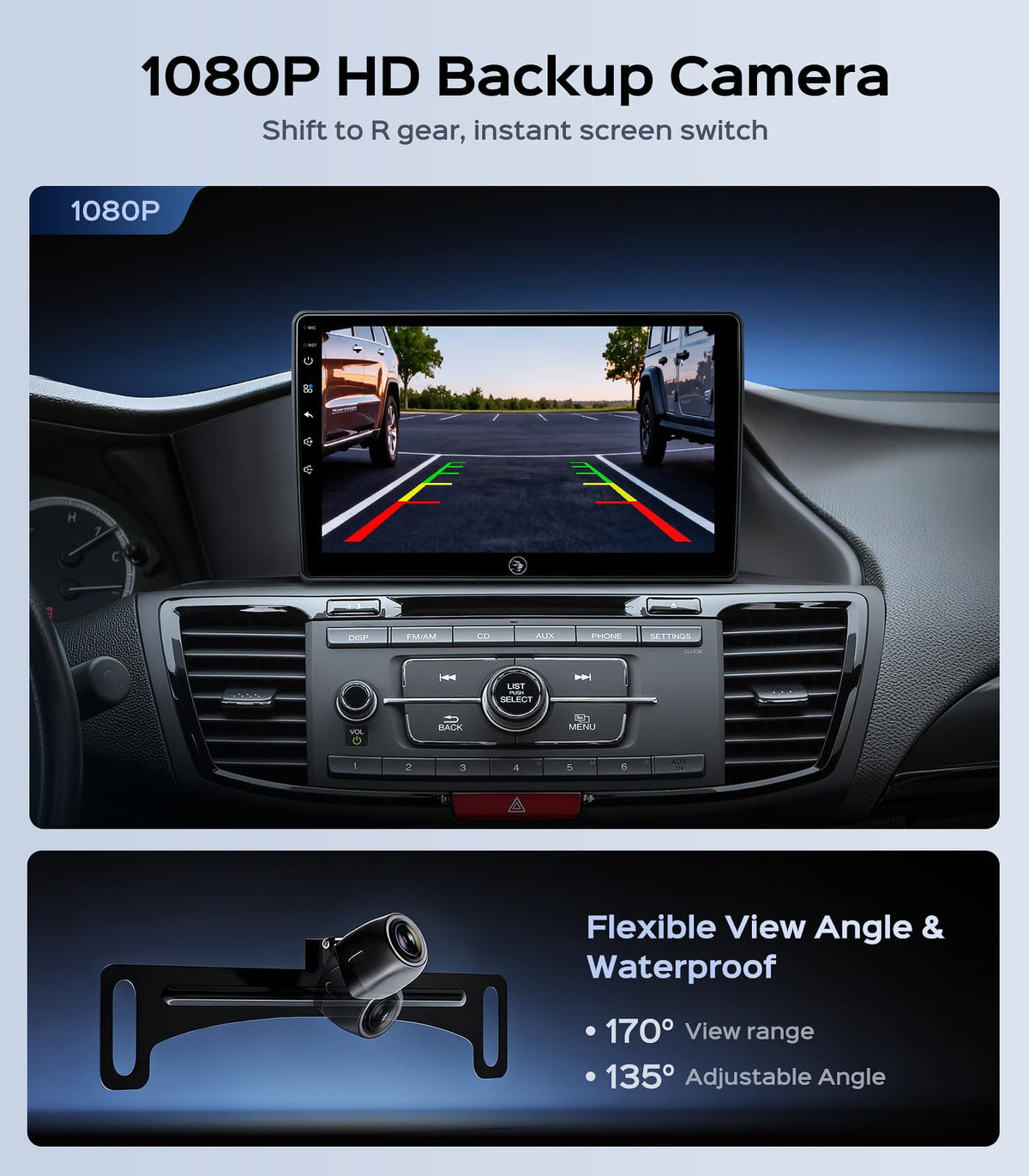 Car Radio Stereo for Honda Accord 9th Gen 2013-2017 Linux OS