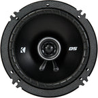 KICKER Front and Rear Door 6.5 Speakers Kit for Hyundai Santa Cruz 2022 Upgrade Kit - 2 Pairs of DS Series 6 1/2 Inch Coaxial Speakers with Adapters and Harnesses - DSC650, 43DSC6504