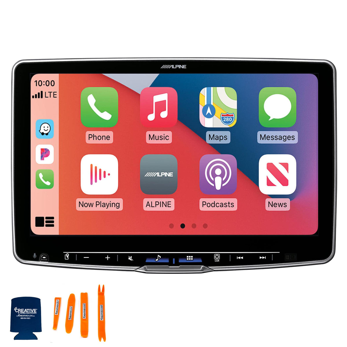 Alpine ILX-F511 Halo11 11 in Receiver Interface Bundle