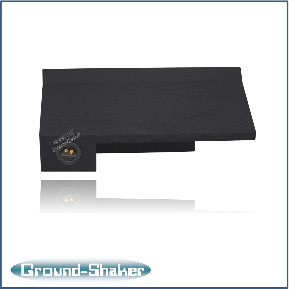 12"" Single Sub Box for 89-1998 Sierra Extended Cab Subwoofer Enclosure Speaker Box 12"" Subwoofer Enclosure