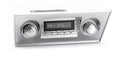 Motor 2 Radio with Chrome Face, Black Pushbuttons, Bezel, and Knobs Kit HCB-M2-01111-03-73