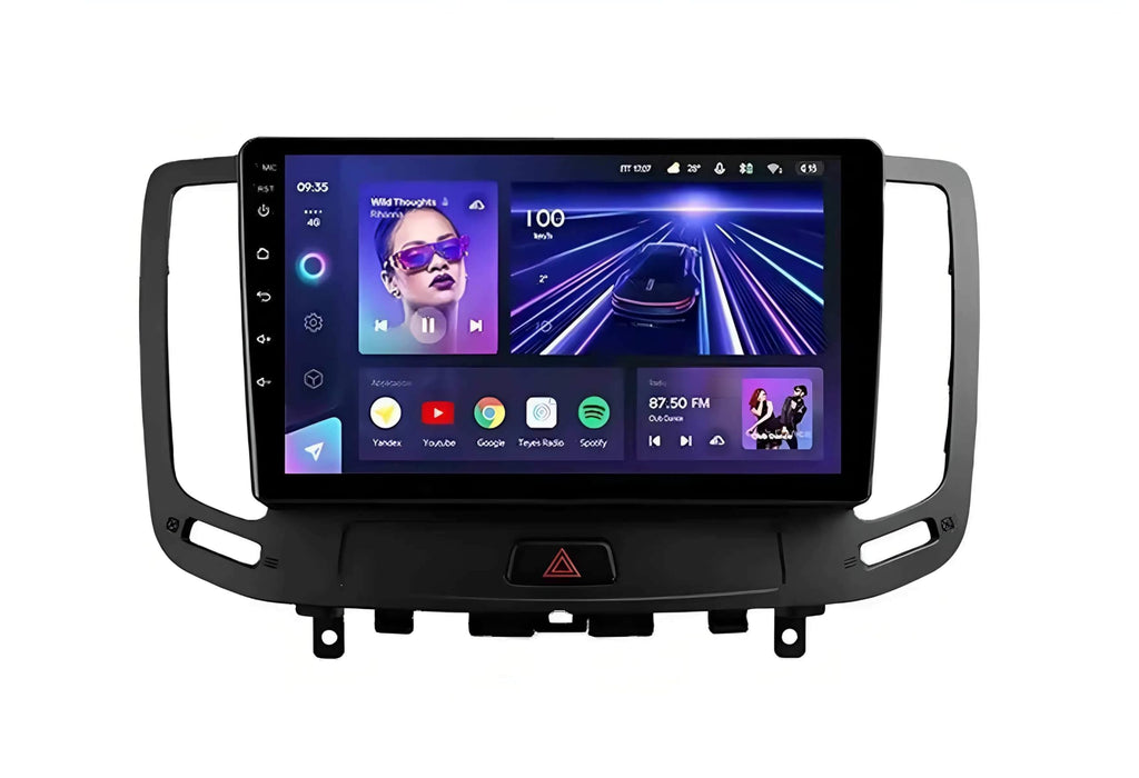 9-inch HD Car Stereo for Infiniti G25 G35 G37 (2006-2014), Android 13 Radio with Wireless CarPlay & Android Auto, 5G WiFi, Supports Factory Camera & SWC 4+64G