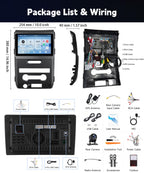 4G+128G Car Stereo for Ford F150 2009-2014,Wireless Carplay Android Auto