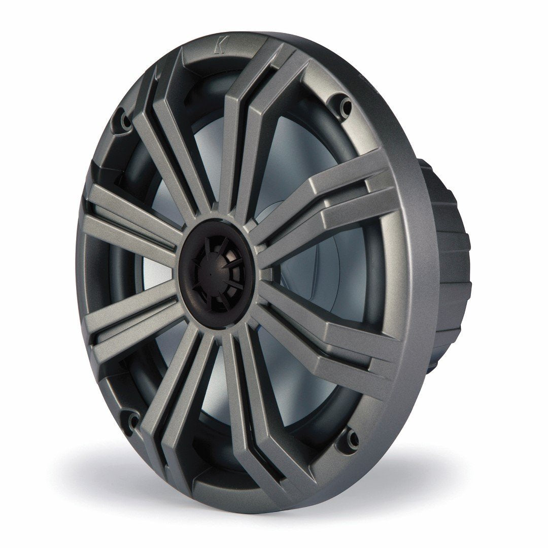 Kicker 8 Inch KM-Series Marine Speakers 41KM84LCW Bundle