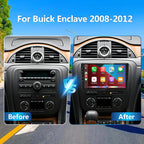 Android 14 Double Din Double Din Car Stereo for Buick Enclave 2008-2012