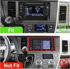 9 Inch IPS Touchscreen Android 13 Car Stereo for Toyota Sienna 2015-2018 with Wireless CarPlay & Android Auto 4+64GB Car Radio, Support GPS, WiFi 6, Bluetooth,5.4, FM, Backup Camera, SWC, Dual USB