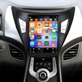 Car Stereo Radio Compatible for Hyundai Elantra 2011-2013 with Carplay Android Auto GPS Navigation 9.7in Touchscreen Car Radio Player with Bluetooth WiFi FM/RDS SWC Mirror Link + Backup Camera