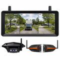 AUTO-VOX Wireless RV Backup Camera System with Rear & Side Cameras