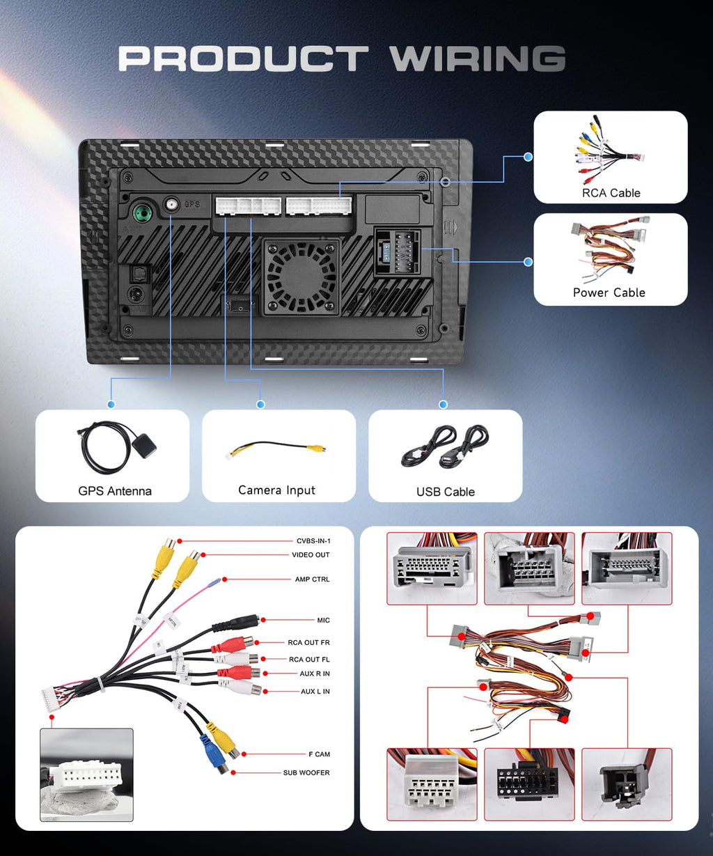 8 CORE 6G+128G Android 15 Car Radio for Honda Accord 8th 2008-2012