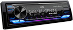 JVC KD-X370BTS Digital Media Receiver Featuring Bluetooth, USB, SiriusXM, Amazon Alexa