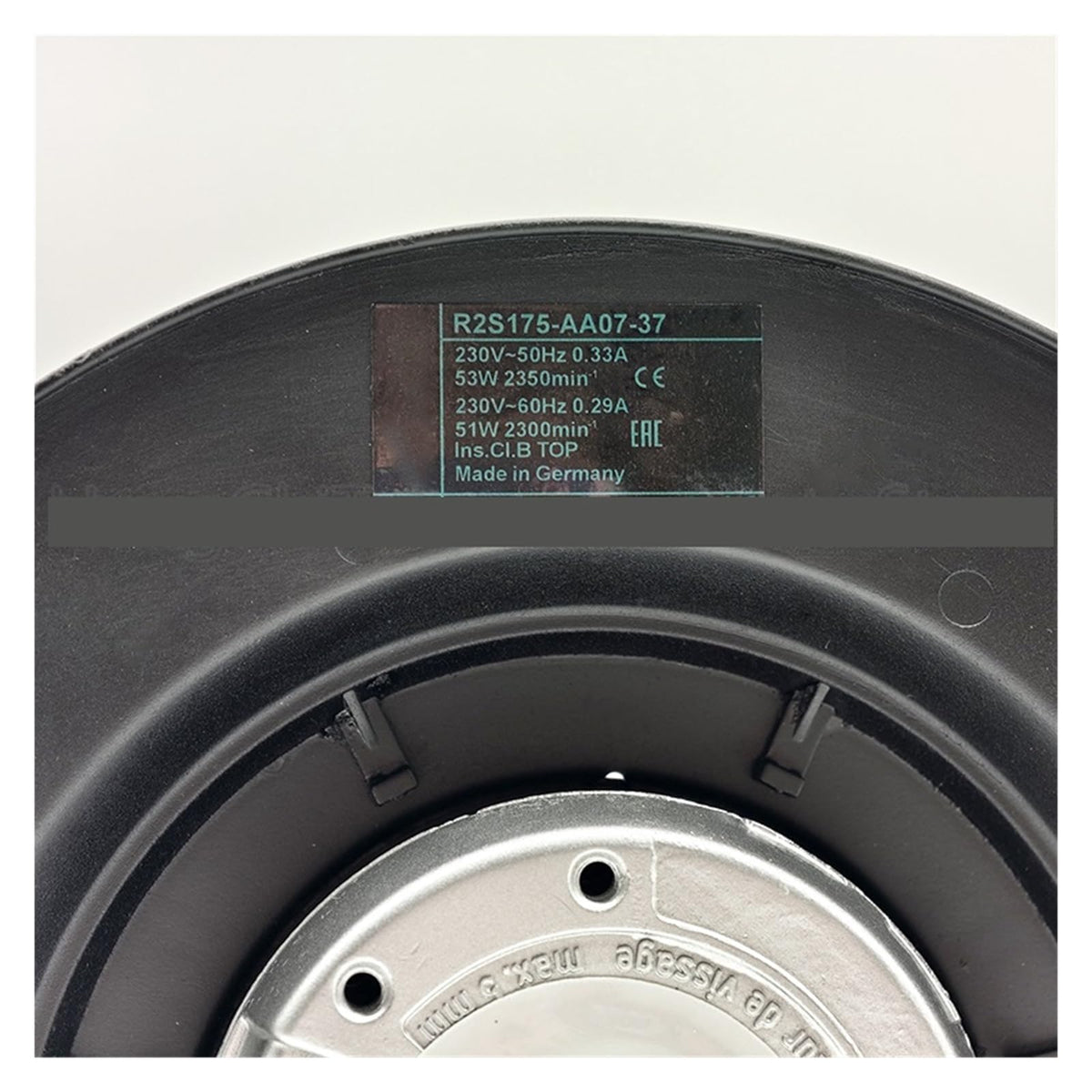 AC Axial Cooling Fan 230V for Industrial Equipment Ventilation HVAC Systems R2S175-AA07-37
