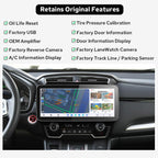 JOYING Car Radio for Honda CRV 2017-2022, 12.3" QLED Touch Screen Android 13 Car Stereo 12GB+256GB Plug and Play with CarPlay & Android Auto, GPS Navigation, Bluetooth, AM/FM(JY-HT901N12)