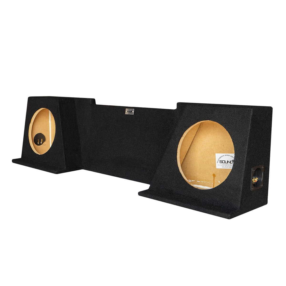 SoundBox Silverado/Sierra Extended Cab 2007-2013 Dual 10" Subwoofer Enclosure