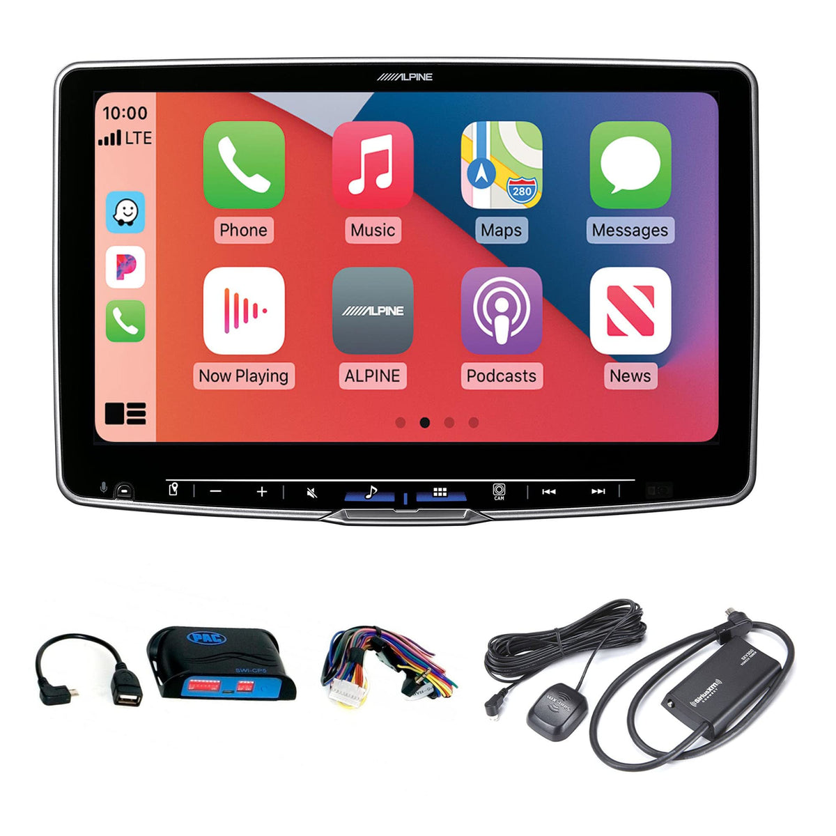 Alpine ILX-F511 Halo11 11 in Receiver Interface Bundle