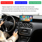 12.3" Wireless CarPlay Touchscreen for Mercedes-Benz GLA NTG 4.5