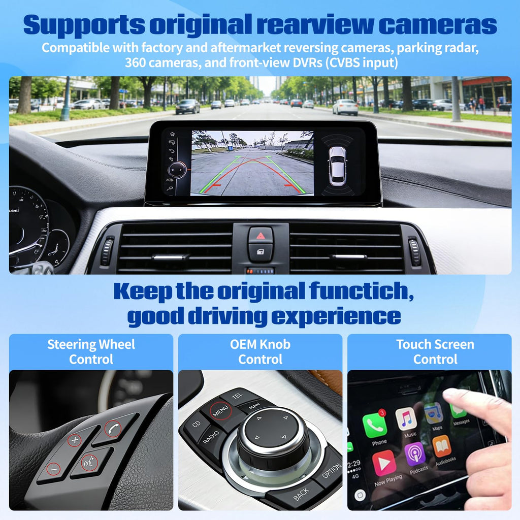 Wireless CarPlay Touchscreen for BMW 3/4 Series F30/F31/F32/F33 2012-2016