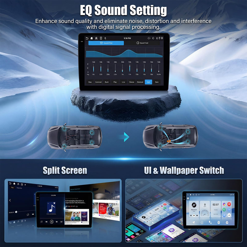 4G+128G Android 15 Car Radio for Hyundai Tucson 2016 2017 2018 with GPS