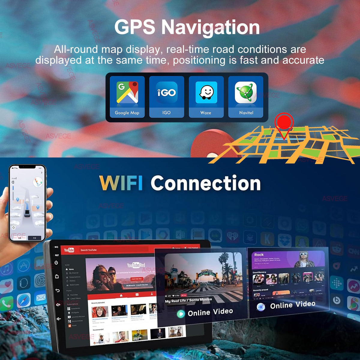 for Nissan Pathfinder 2012-2020 Android Radio Tesla Style