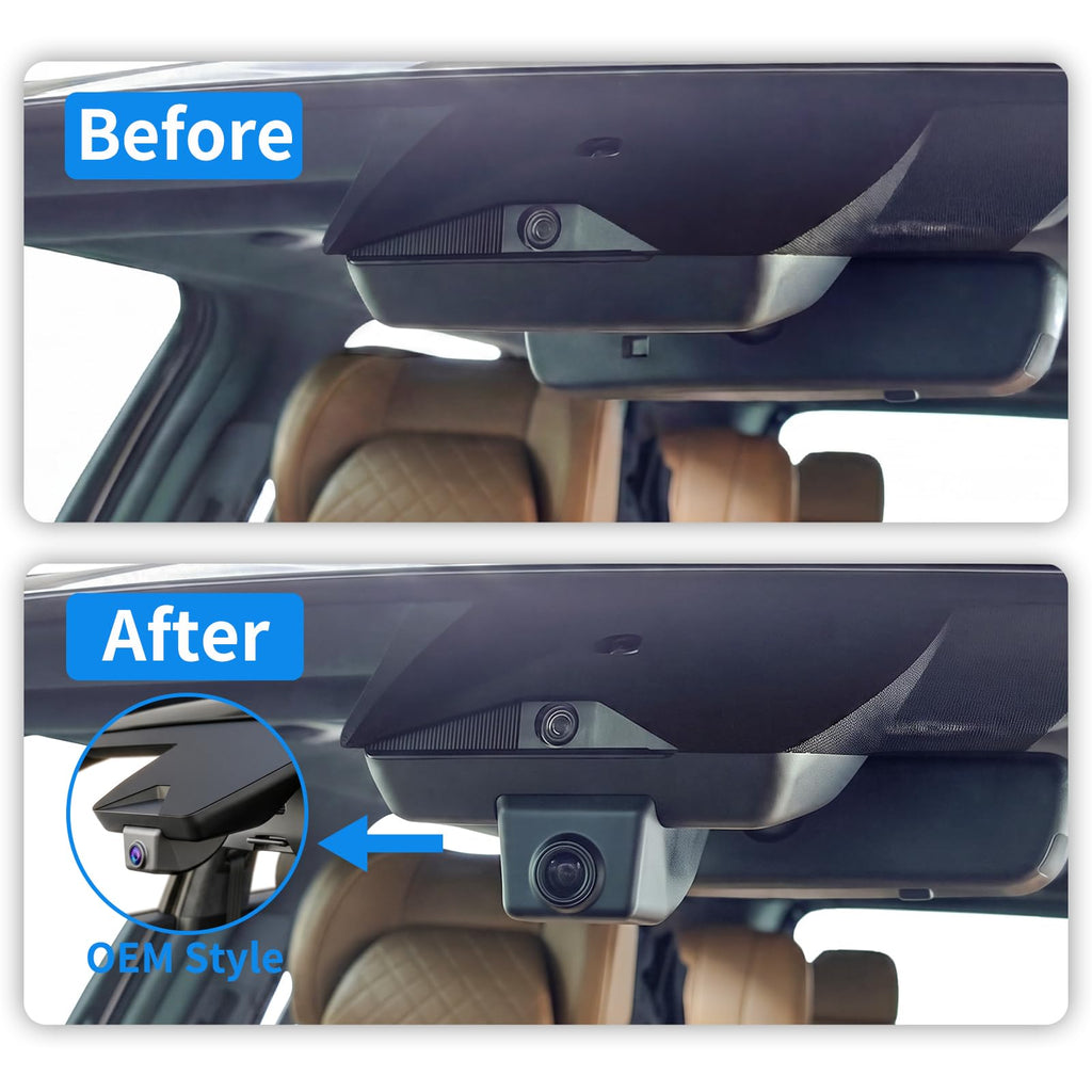 4K Dash Cam for 2026 Hyundai Palisade & Palisade Hybrid,Integrated OEM Look